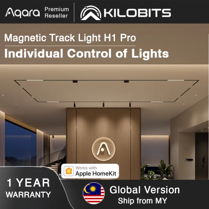 Aqara H1 Pro Series Magnetic Track Lights Zigbee Floodlight Grille Light SpotLight